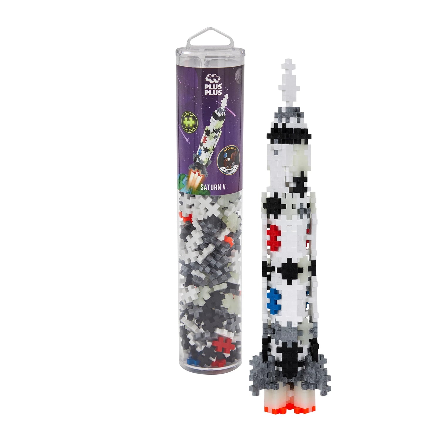 240 BLOCS CRÉATIFS POUR CONSTRUIRE LA FUSÉE SATURN V