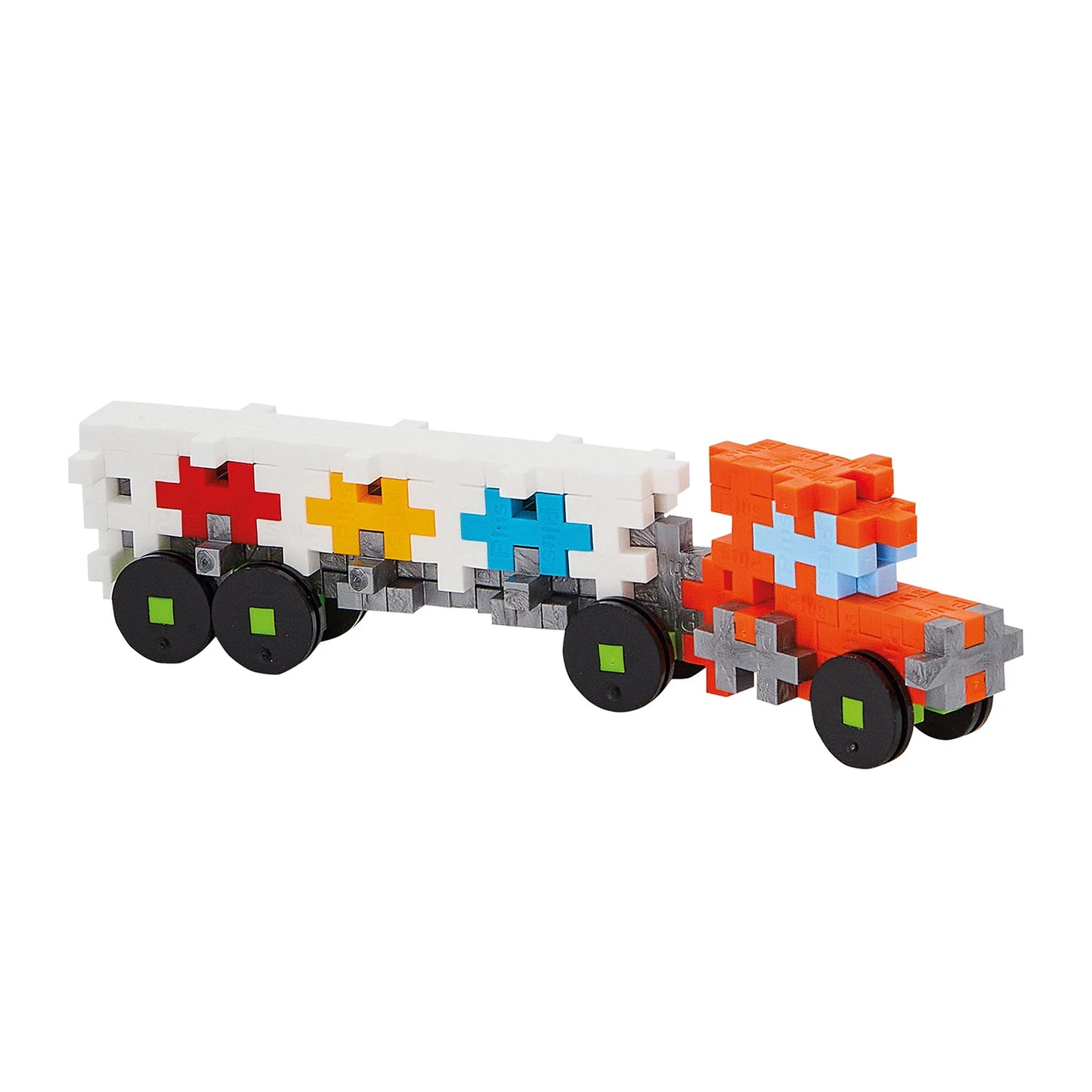 CAMION AVEC 100 BLOCS DE CONSTRUCTION CRÉATIFS