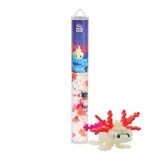 100 BLOCS CRÉATIFS POUR CONSTRUIRE UN AXOLOTL