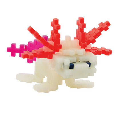 100 BLOCS CRÉATIFS POUR CONSTRUIRE UN AXOLOTL