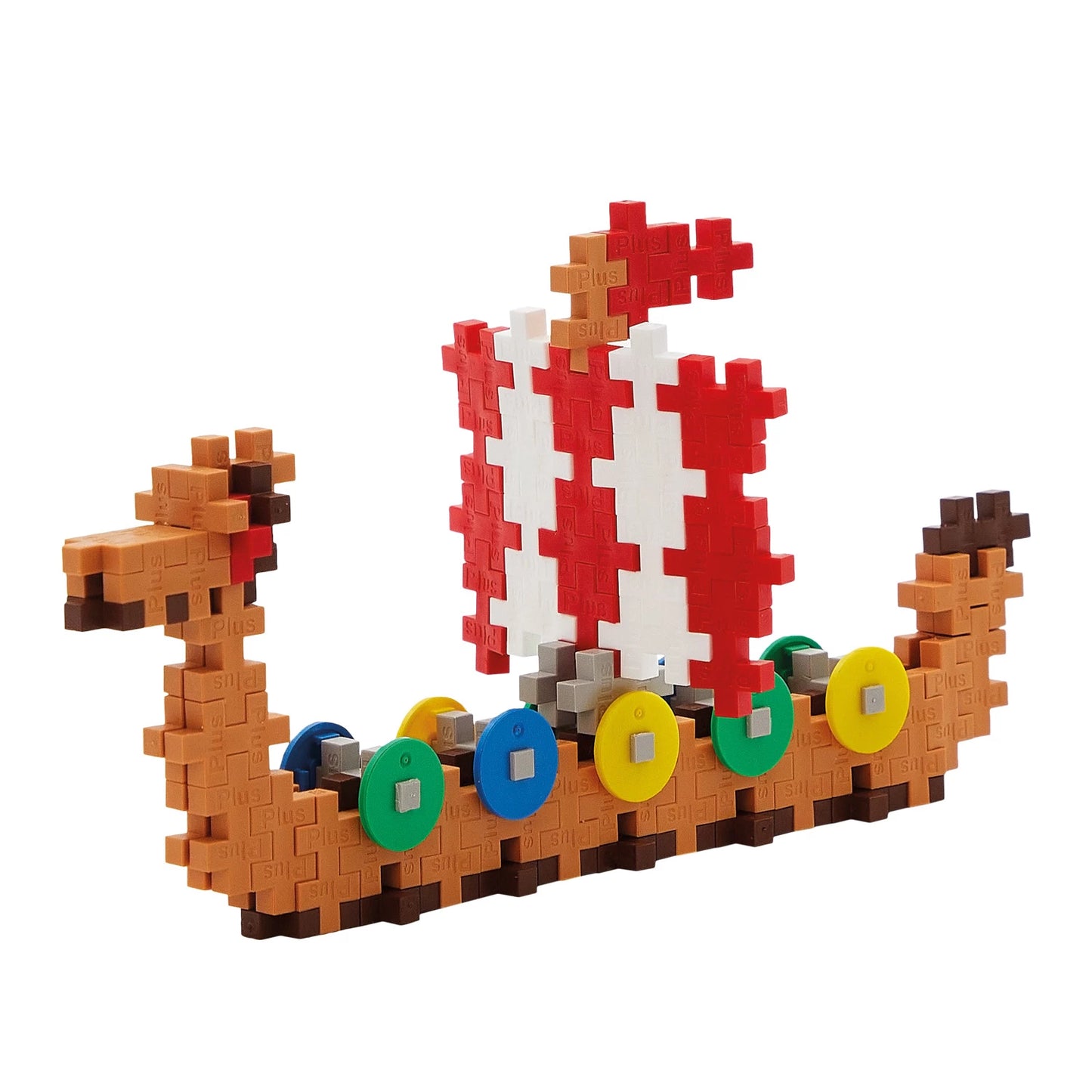 100 BLOCS CRÉATIFS POUR CONSTRUIRE UN BATEAU VIKING