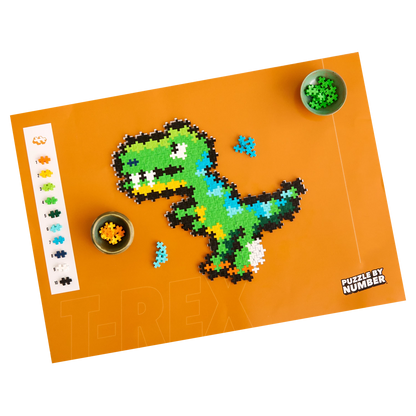 PUZZLE CRÉATIF DE 250 BRIQUES DE CONSTRUCTION T-REX