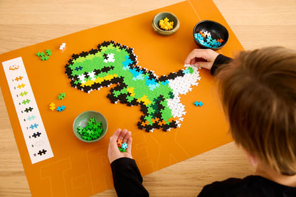 PUZZLE CRÉATIF DE 250 BRIQUES DE CONSTRUCTION T-REX