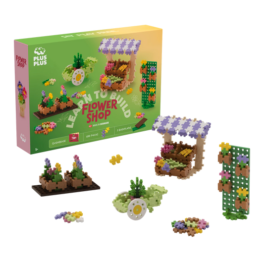 NEGOZIO DI FIORI CON 600 BLOCCHI CREATIVI
