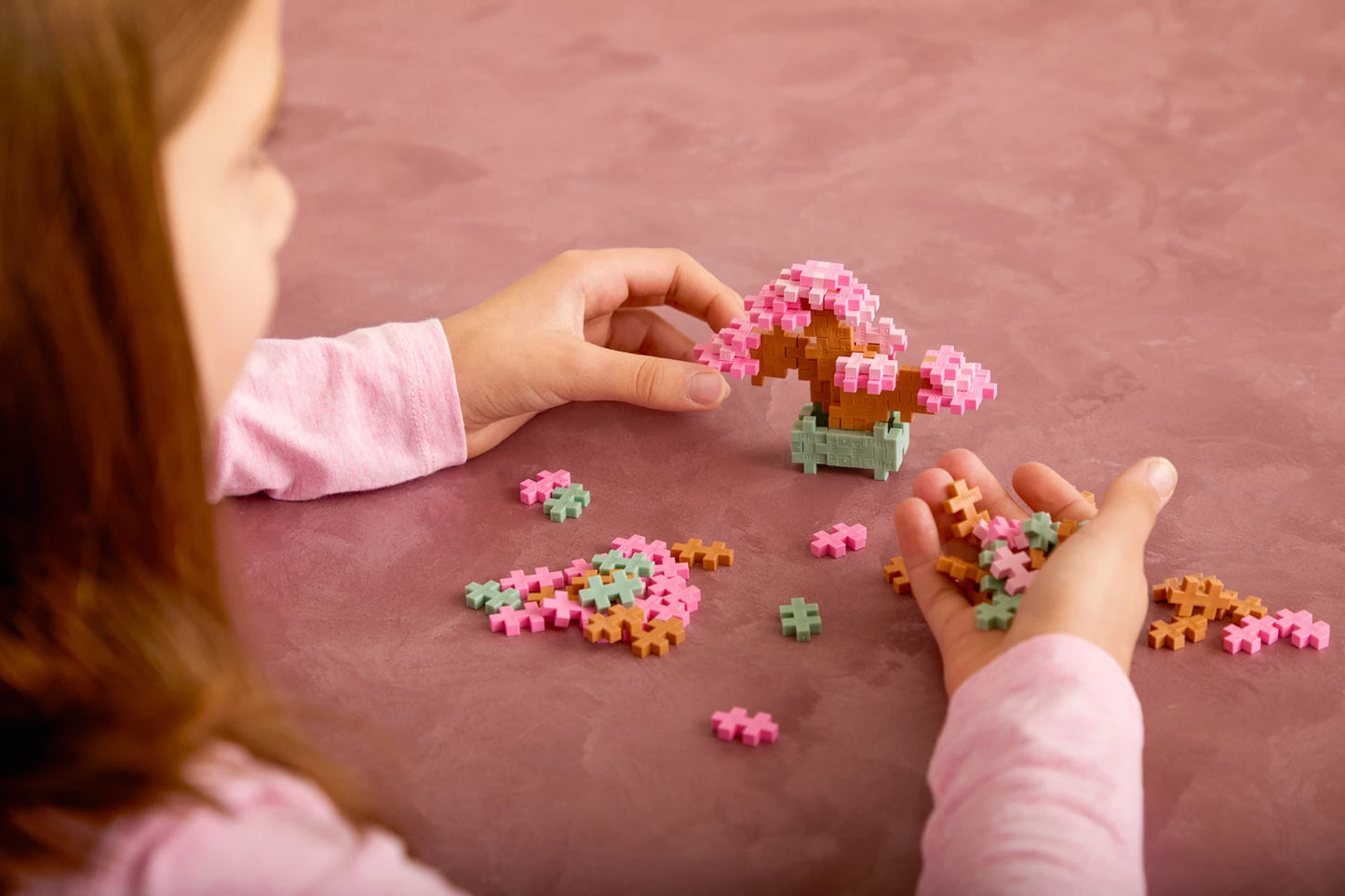 50 BLOCS CRÉATIFS POUR CONSTRUIRE UN BONSAÏ (ROSE)