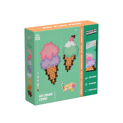 250 BLOCCHI CREATIVI PER COSTRUIRE UN CONO GELATO