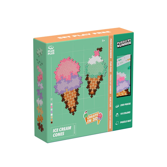 250 BLOCCHI CREATIVI PER COSTRUIRE UN CONO GELATO