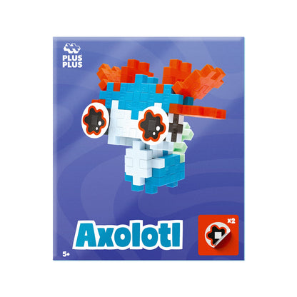 31 BLAUE AXOLOTL-KREATIVBLÖCKE