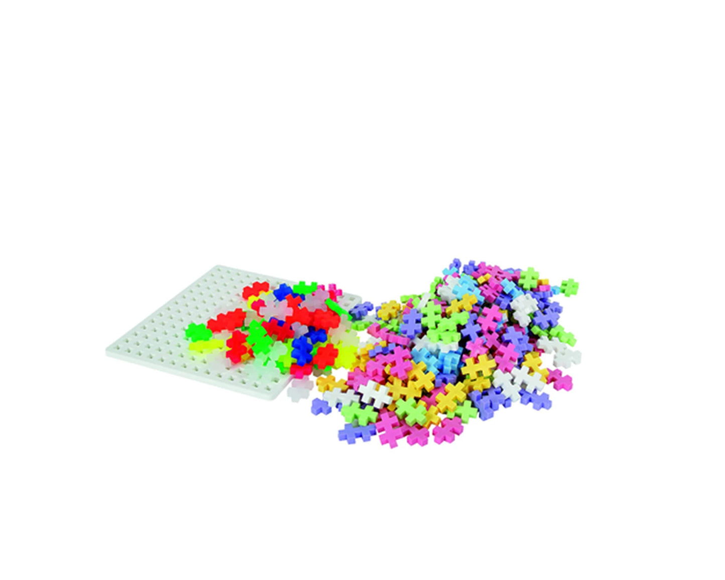 BOÎTE MÉTALLIQUE PASTEL AVEC 600 BRIQUES CRÉATIVES