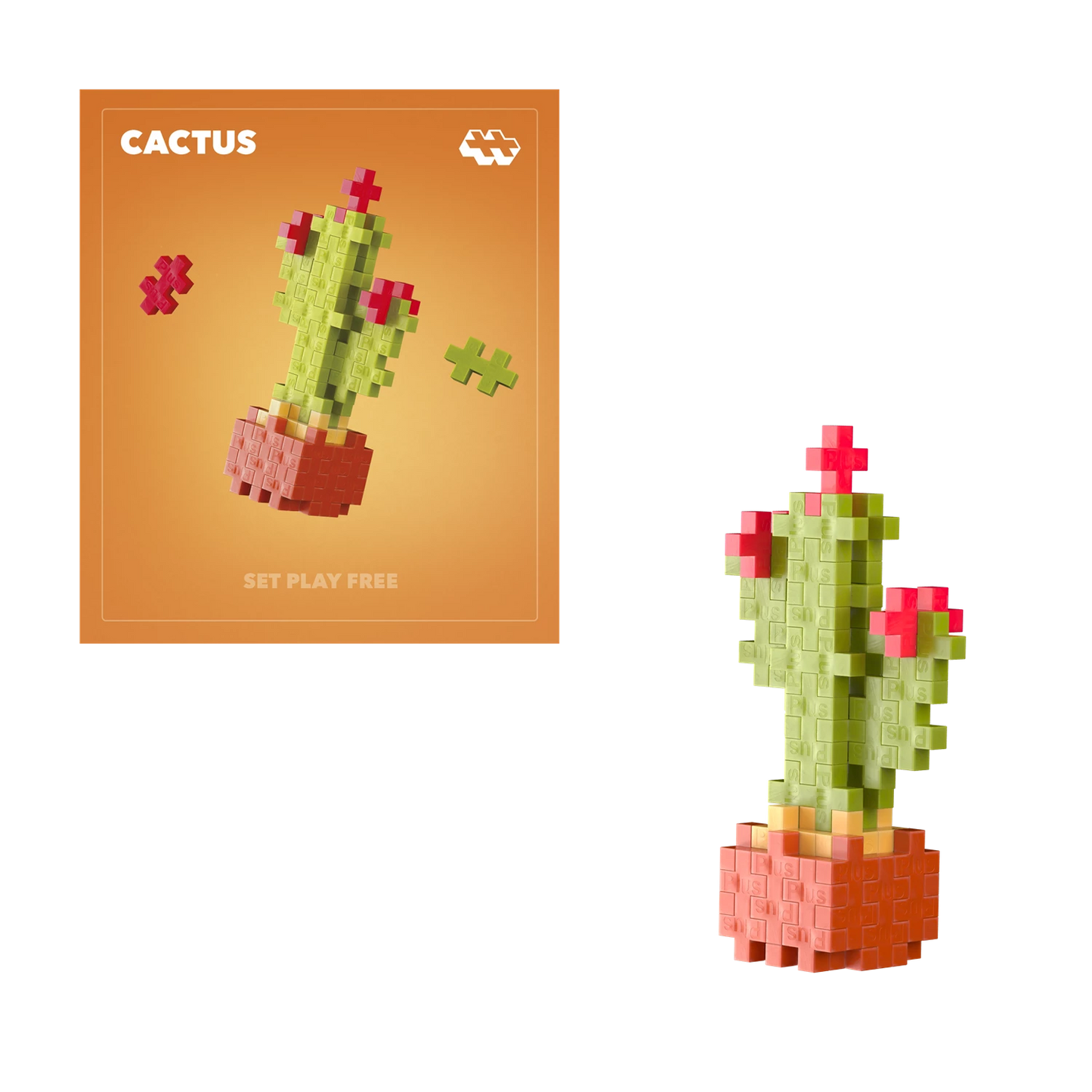 DISPLAY MIT 36 KREATIV-BLÖCKEN FÜR PFLANZEN/BLUMEN
