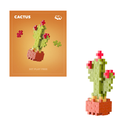 DISPLAY MIT 36 KREATIV-BLÖCKEN FÜR PFLANZEN/BLUMEN