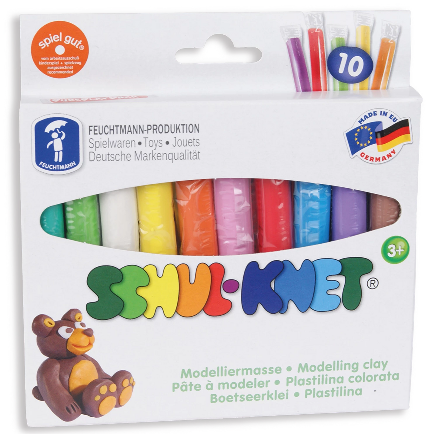 PÂTE À MODELER SCOLAIRE BASIC 10X18G