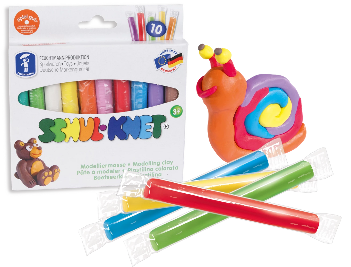 PÂTE À MODELER SCOLAIRE BASIC 10X18G