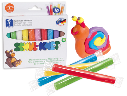 PÂTE À MODELER SCOLAIRE BASIC 10X18G