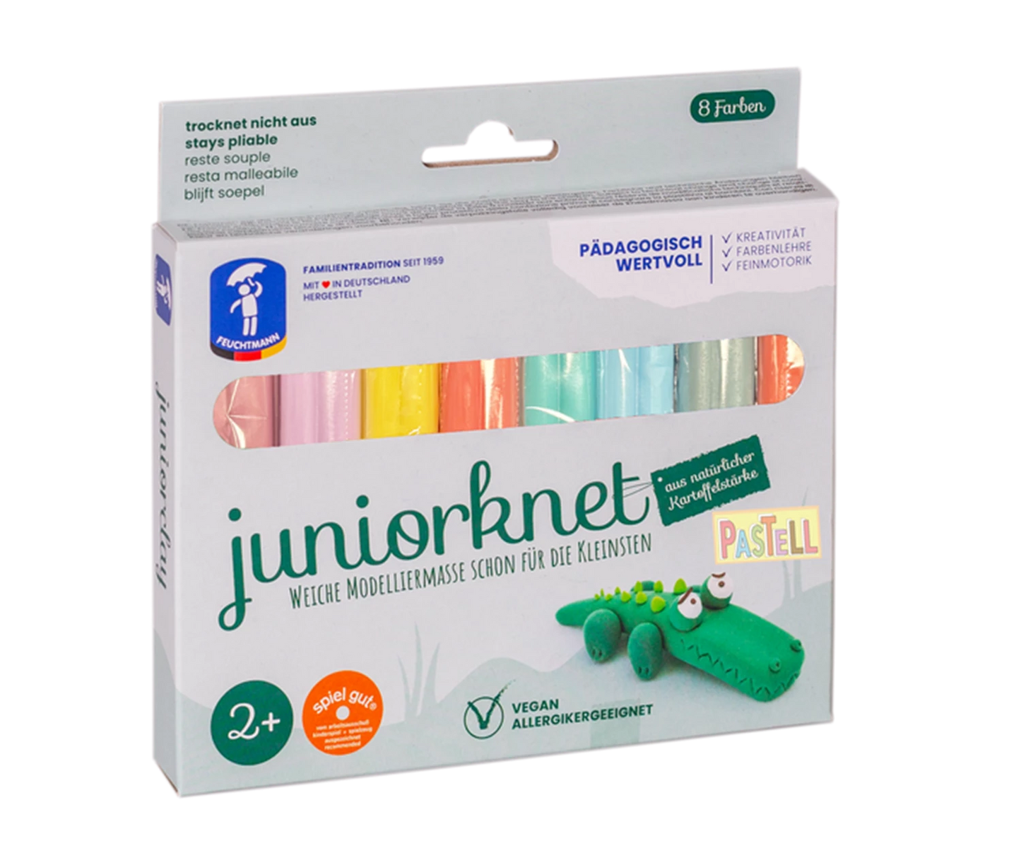PÂTE À MODELER JUNIOR 8X33G
