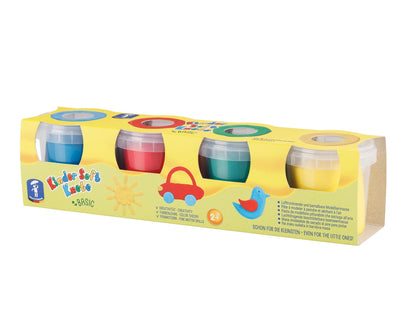 PÂTE À MODELER SOUPLE POUR ENFANTS BASIC 4X150G