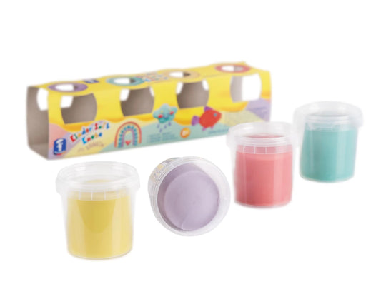 PASTA MODELLABILE MORBIDA PER BAMBINI ARCOBALENO 4X150G