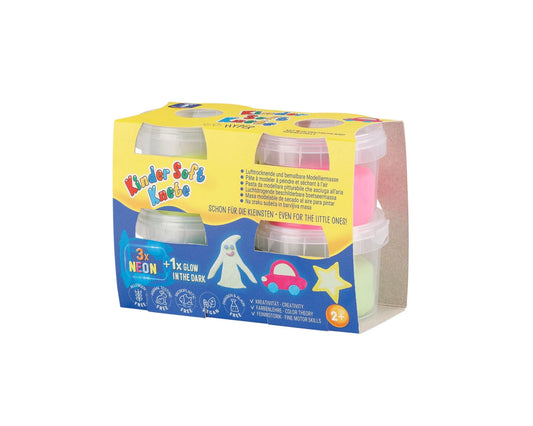 PASTA MODELLABILE MORBIDA PER BAMBINI HYPER 4X80G