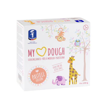 MA PÂTE À MODELER PASTEL PRÉFÉRÉE, 4 X 150 G