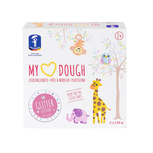 LA MIA PASTA MODELLABILE PREFERITA, GLITTERATA, 4X130G