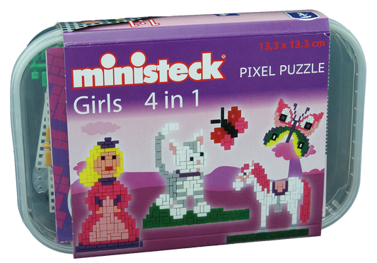 MINISTECK GIRLS 4IN1 500 PEZZI