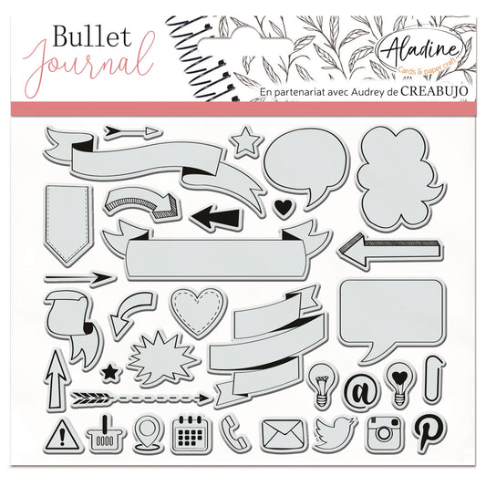 MOULE BULLET CLEAR DRAPEAUX ET ICÔNES