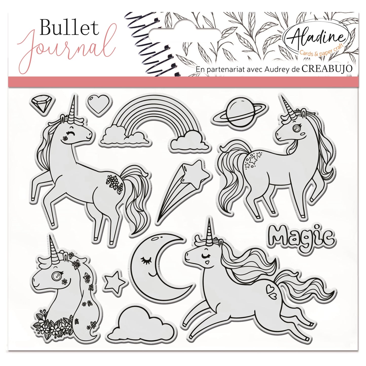 MOULE BALLES UNICORNES TRANSPARENTES