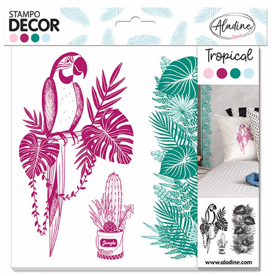 MOULE DÉCOR TROPICAL