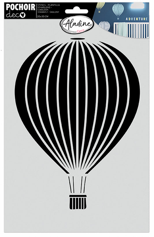 POCHOIR DÉCORATIF BALLON 20*30CM