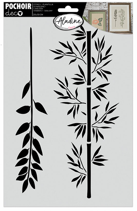 POCHOIR DÉCORATIF BRANCHES 20*30CM