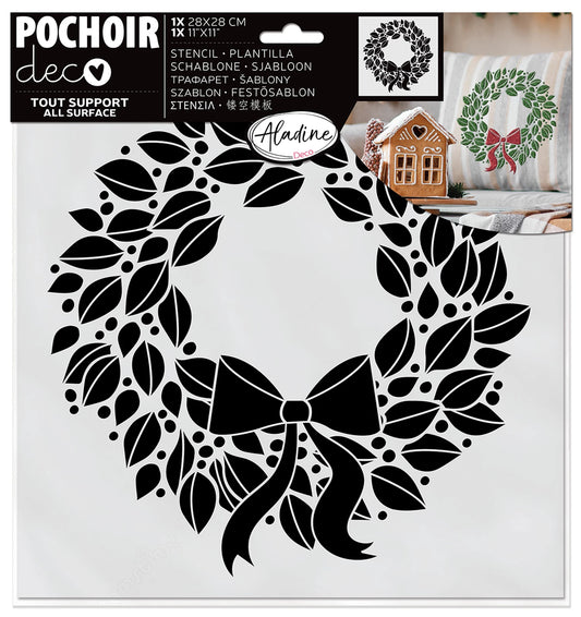 - NODO A CORONA DECORATIVO A STENCIL -