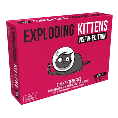 EXPLODING KITTENS - VERSIONE NSFW (DE)