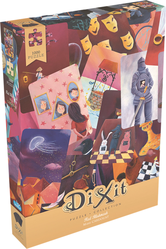 DIXIT PUZZLE 1000 PIÈCES ROUGE MISHMASH (ML)