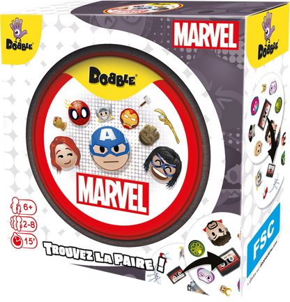 DOBBLE MARVEL EMOJI (ÖKO-HÜLLE) (FR)