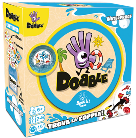 DOBBLE WASSERDICHTE ÖKO-HÜLLE (FR-DE-IT)