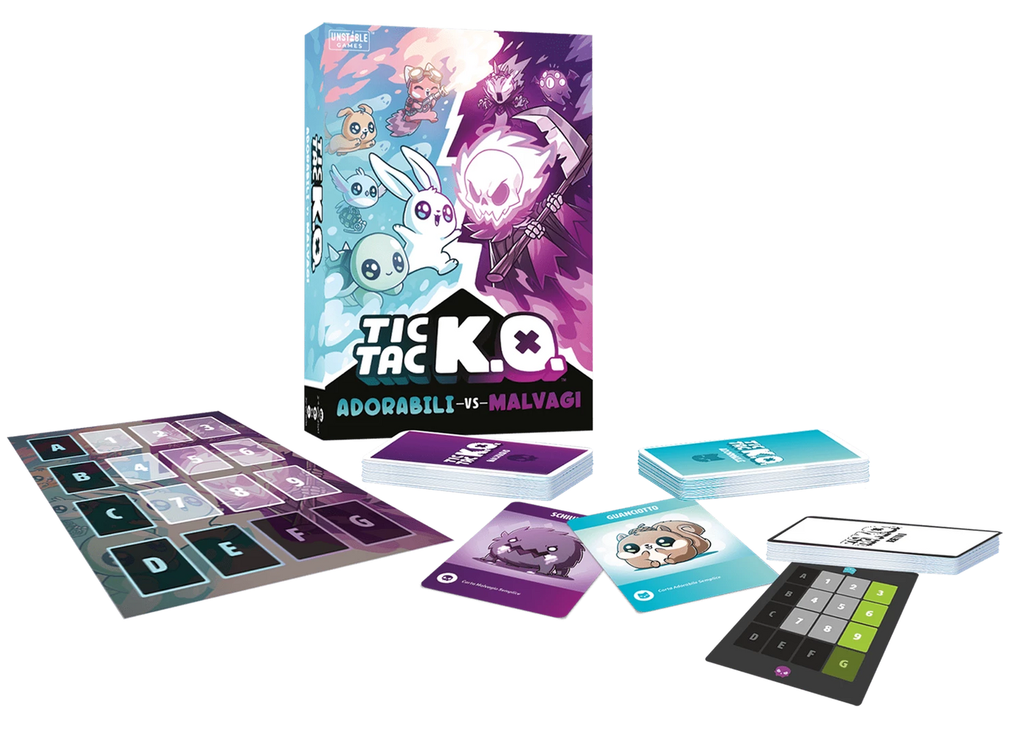 TIC TAC K.O. ESP. ADORABILI VS MALVAGI (IT)