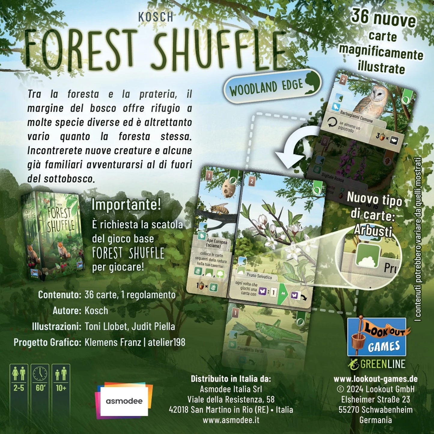 FOREST SHUFFLE, ET PLUS PRÉCISÉMENT WOODLAND EDGE (FR)