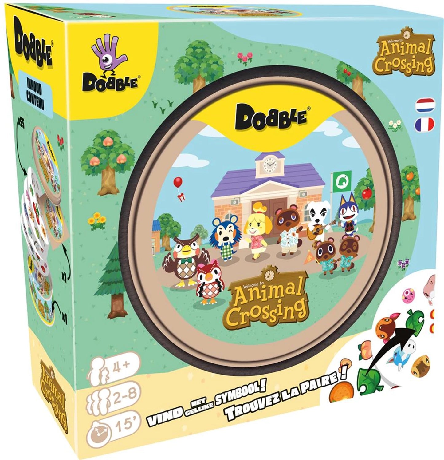 DOBBLE ANIMALI CROSSING (FR-NL)
