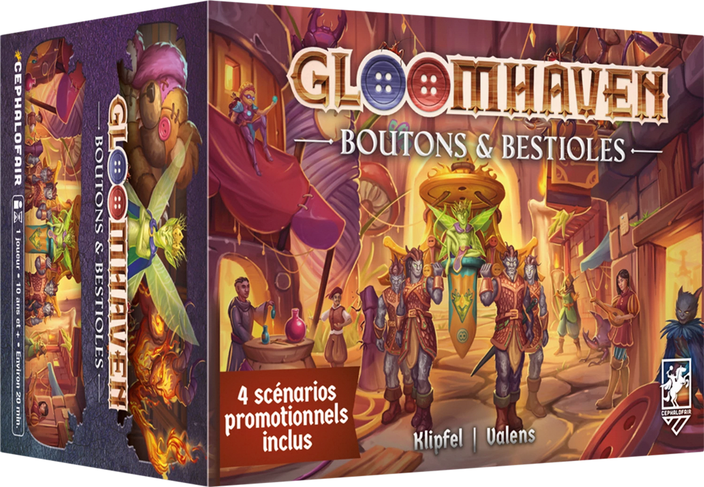 GLOOMHAVEN - BOUTONS ET BESTIOLES (FR)