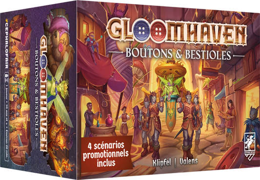 GLOOMHAVEN - BOTTONI E BESTIOLES (FR)