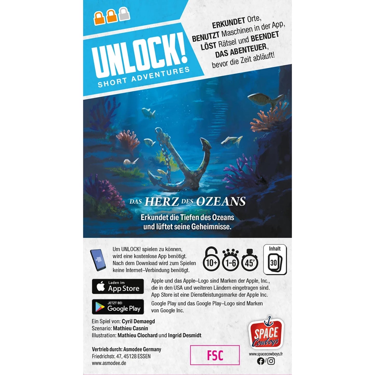 SCHALTE KURZE WERBUNG DAS HERZ DES OZEANS (DE)