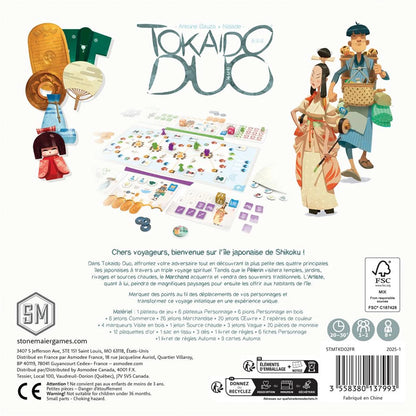 STONEMAIER GAMES - TOKAIDO DUO (FR) - F