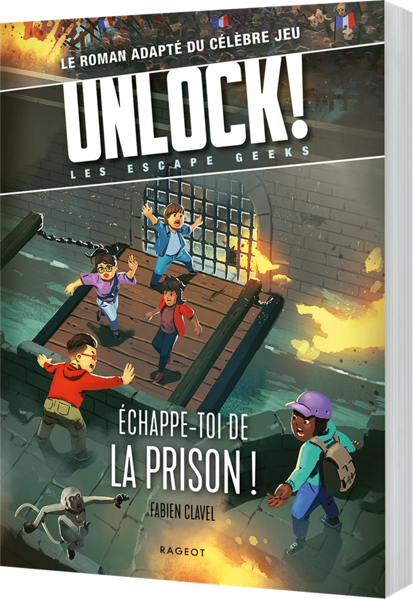 SBLOCCARE! ESCAPE GEEKS T.6 ECHAPPE-TOI DE LA PRISON (FR)