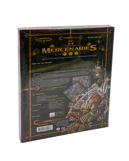 DUNGEON TWISTER EXTENSION 5 - MERCENAIRES (EN ANGLAIS SEULEMENT)