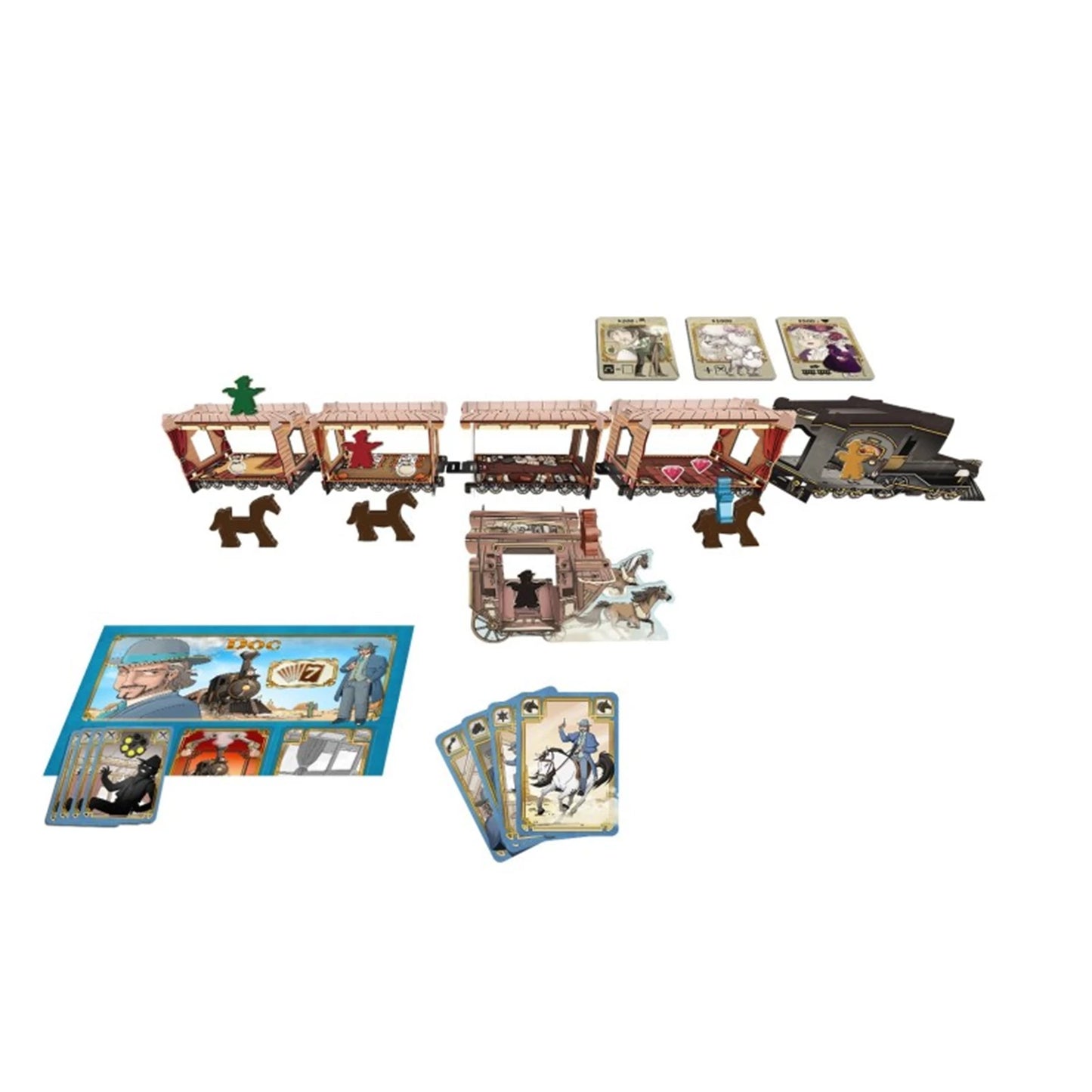 COLT EXPRESS PFERDE & POSTKUTSCHE (FR)