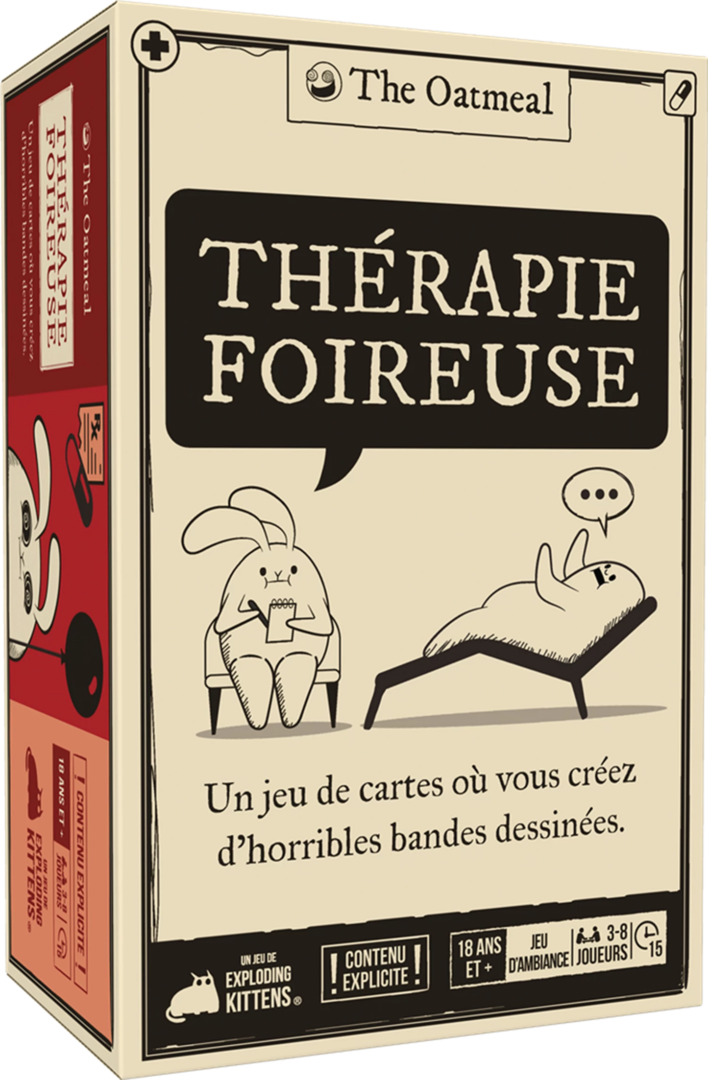 EXPLODING KITTENS - THÉRAPIE FOIREUSE (FR) - F/F