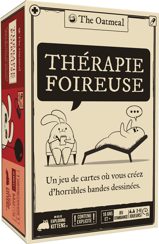 EXPLODING KITTENS - THERAPIE FOIREUSE (FR) - F/F
