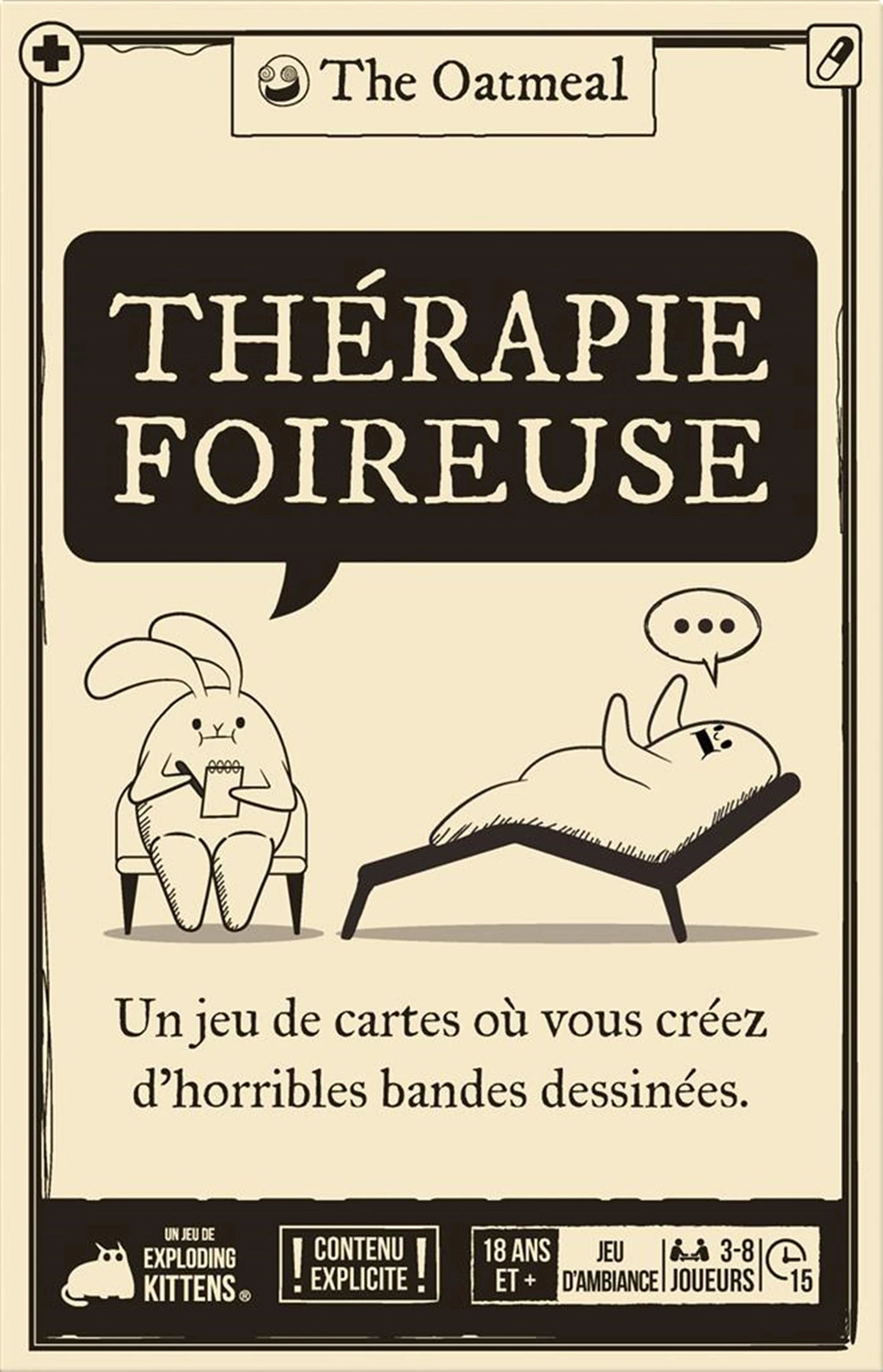 EXPLODING KITTENS - THÉRAPIE FOIREUSE (FR) - F/F