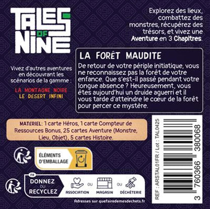 ARKHAM SOCIETY - TALES OF NINE 2 - LA FORET MAUDITE (FR) - D/F