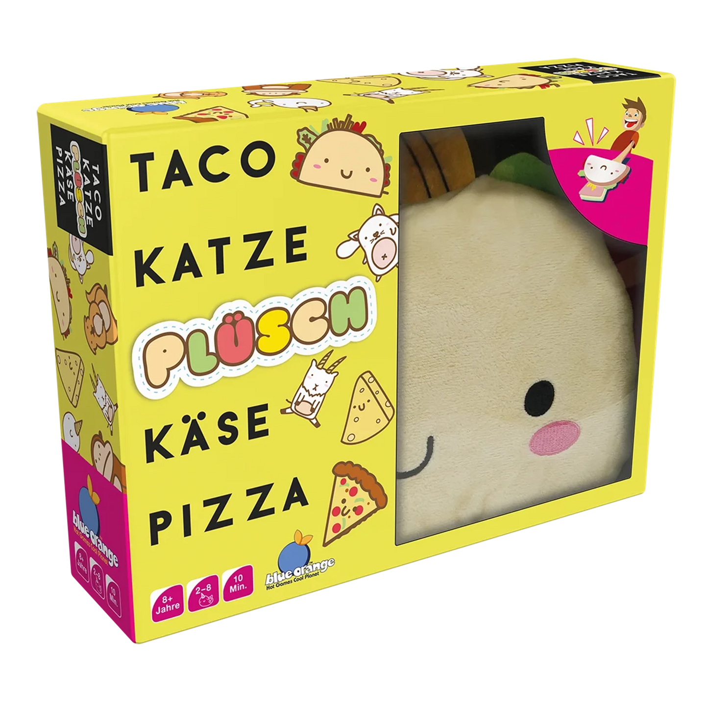 TACO CAT PELUCHE PIZZA AL FORMAGGIO (DE)